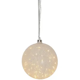 Star Trading Weihnachtsbeleuchtung, Glasdekoration Glow Snow