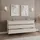 Lukmebel Kommode SCARLETT 6S 163 cm Beige / Gold