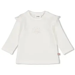 Feetje Langarmshirt Little Rosebud Natur, 56