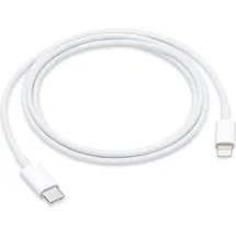Apple 1m, lightning/USB-C Weiß