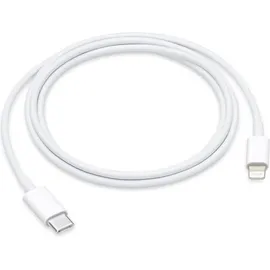 Apple 1m, lightning/USB-C Weiß