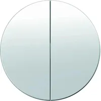Berker Doppeltaster R.1/R.3 polarweiß, glänzend