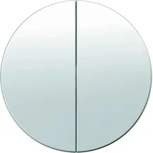 Berker Doppeltaster R.1/R.3 polarweiß, glänzend