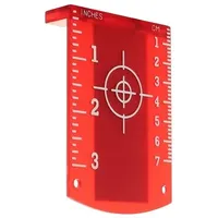 Hedue Zieltafel, rot