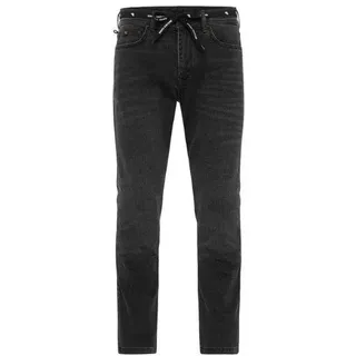 Riding Culture Tapered Slim Motorradjeans 2023 Modell schwarz unisex, 29