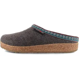 HAFLINGER Hausschuh grau 45 EU