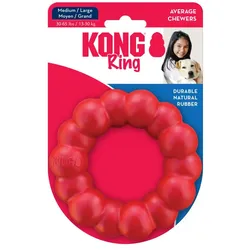 KONG Hundespielzeug Ring rot M-L