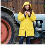 FRIESEN Friesennerz Regenjacke Original Büro oder Watt? - Unisex Regenmantel Erwachsene und Kinder gelb Damen 40