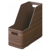 Bookchair KiiNi S Long Dunkelbraun – Stehsammler in Holzoptik