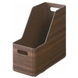 Bookchair KiiNi S Long Dunkelbraun – Stehsammler in Holzoptik