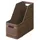 Bookchair KiiNi S Long Dunkelbraun – Stehsammler in Holzoptik