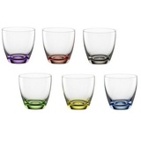 Bohemia Cristal Viva Colori Trinkglas Kristallglas 300ml 6er Set - A