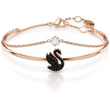 Swarovski Swarovski, Swan Armband, Schwarz, M