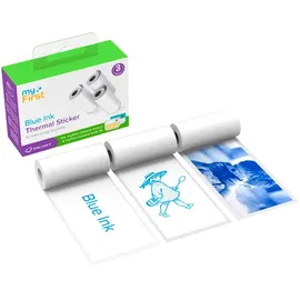 myFirst Insta Wi Sticker weiß m. blauer Tinte