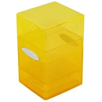 Ultra Pro Satin Tower Deck-box - Glitter Yellow -