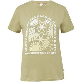 QS T-Shirt Grün S