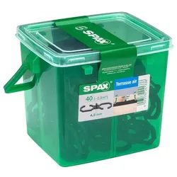 SPAX 40er-Pack Terrassen-Abstandshalter »AIR« 4,5 mm