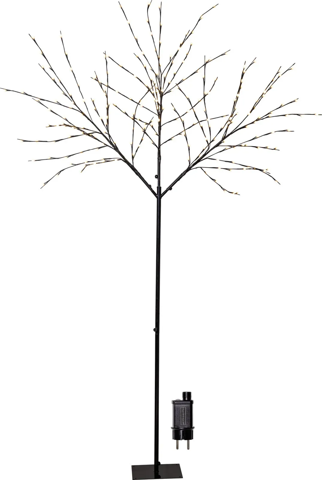 STAR TRADING LED-Außen-Bäumchen ALBERO - B/H/T ca. 150,00x250,00x90,00