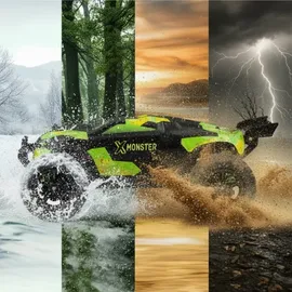 Overmax RC-Auto X-Monster 3,5 CH RTR rot/schwarz/grün