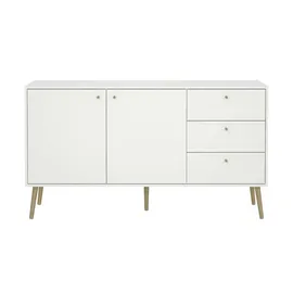 Andas Sideboard ¦ weiß ¦ Maße (cm): B: 147,2 H: 81,7 T: 39.1