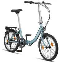 Licorne bike gmbh Licorne Bike Fold Premium Klapprad Stil:V-Bremse;Farbe:Türkisblau