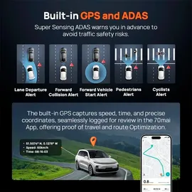 Xiaomi 70mai Omni X800 4k Wifi/4g Dashcam – Black