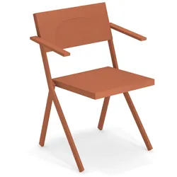 Emu Mia Gartensessel Metall - Ahorn Rot