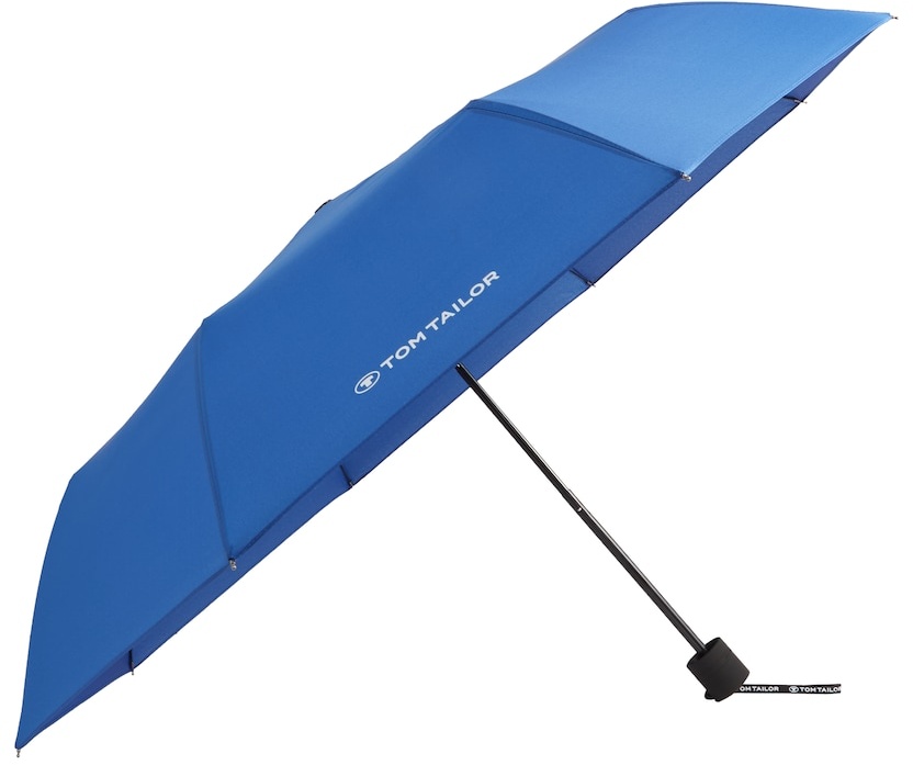 TOM TAILOR Unisex Supermini Regenschirm, blau, Uni, Gr. ONESIZE
