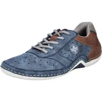 Rieker Sneaker 07506 (Kunstleder) blau/braun Herren