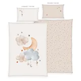 Baby Best Babybettwäsche »BabyBest Moon and Stars«, bunt