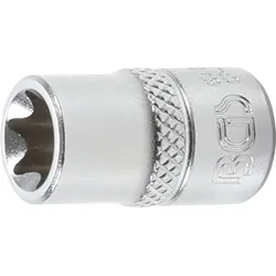 BGS Steckschlüssel-Einsatz E-Profil | Antrieb Innenvierkant 6,3 mm (1/4"") | SW E...