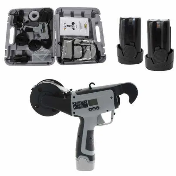 Elektrische Akku-Bindezange für Weinbau Volpi KV5 Cordless - 2 x 14.4V 2Ah