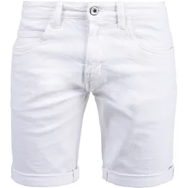 Indicode Jeansshorts INDICODE "Jeansshorts IDQuentin", Herren, Gr. XL, N-Gr, weiß (off, weiß), Obermaterial: 98% Baumwolle CO. 2% Elasthan EL., Jeans Jeansshorts