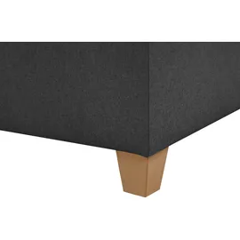 Home Affaire Boxspringbett inklusive Komfortschaum-Topper grau