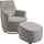 Set One by Musterring Relaxsessel »SO 1450« Set, mit Dreh- und Wippfunktion, inklusive Hocker