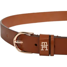 Tommy Hilfiger Damengürtel Leder 2,5 cm Braun 75