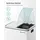Songmics Mülleimer 2 x 15 l Weiß