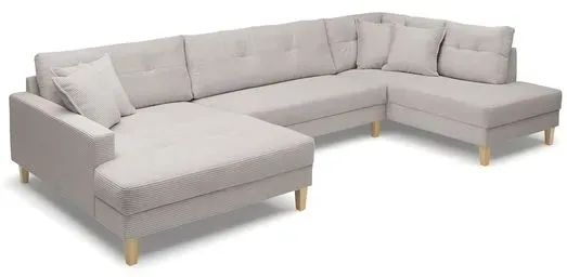 BOOOM Wohnlandschaft Donna Cord Dove