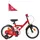 vidaXL Kinderfahrrad 12 Zoll rot