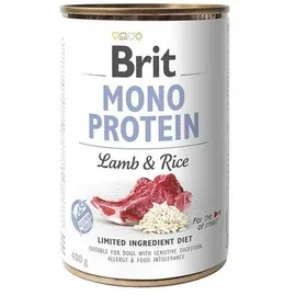 Brit Mono Protein Lamm & Reis 6 x 400 g