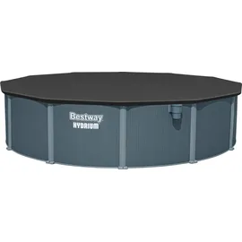 BESTWAY Hydrium Stahlwandpool Komplett-Set Ø 549 x 132 cm inkl. Sandfilteranlage