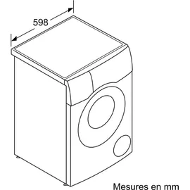 Bosch Serie 8 WNC254A0FR Waschtrockner (10,5 kg / 6 kg, 1400 U/min)