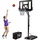 Costway Basketballständer schwarz 245 -305 cm
