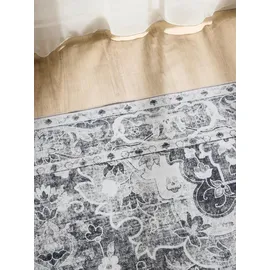 benuta George Vintage-Teppich 200 x 300 cm Grau