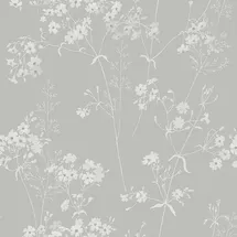 NEXT LEAF Vliestapete 10m x 0,53m 1 St grau