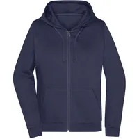 James & Nicholson Damen Kapuzen Sweatjacke JN755 navy M