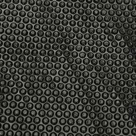 vidaXL Poolabdeckung Schwarz 356 cm