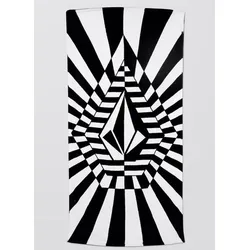 Volcom Beach Towel Handtuch Stoneray Black White