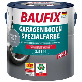 baufix Garagenboden Spezialfarbe Silbergrau matt 2,5 l