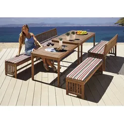 MERXX Gartenmöbelset »Hawaii«, Holz, 6-teilig - beige